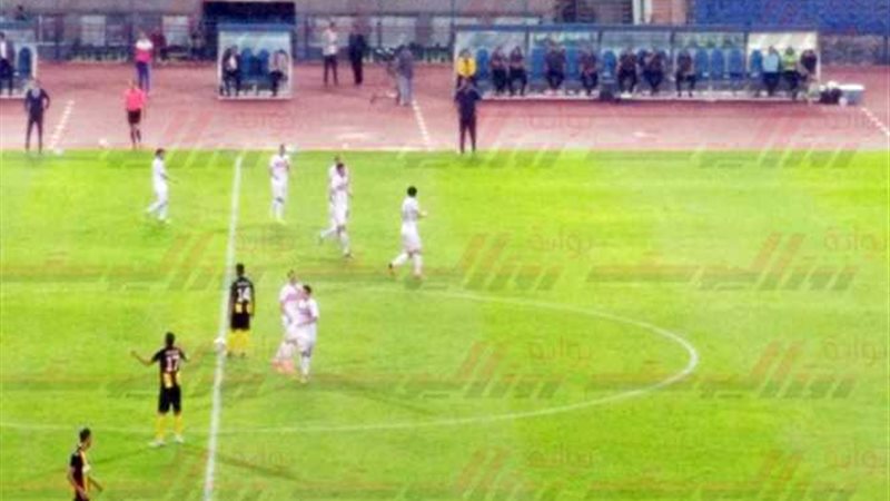 محمود علاء يسجل الهدف