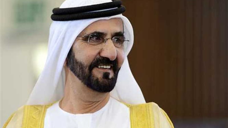 حاكم دبي يستقبل رئيس