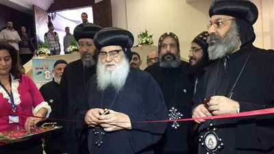 افتتاح معرض الكتاب القبطي الأرثوذكسي الخامس بالكاتدرائية