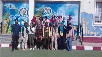 زيارة للمدرسة البريطانية بالمنيا في إطار برنامج إعداد معلمي العلوم والرياضيات باللغة الإنجليزية