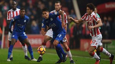 ستوك سيتي يتعادل أمام ليستر بهدفين