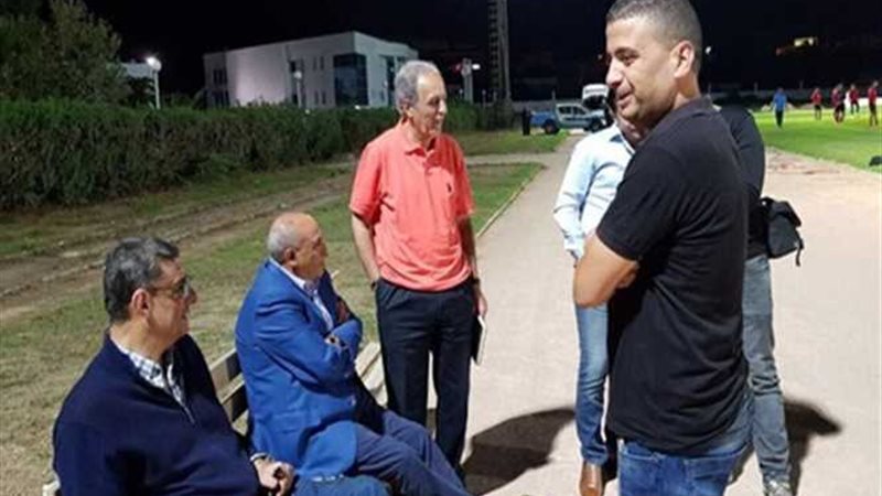 طاهر يحضر مران الأهلي