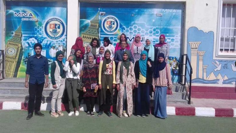 زيارة للمدرسة البريطانية