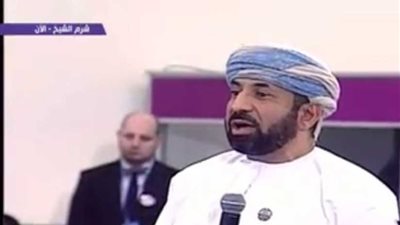 رئيس وفد عمان: نرشح السيسي رئيسا لشباب العالم