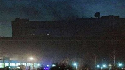 اندلاع حريق ضخم في مبنى الاستخبارات الروسية