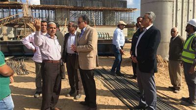 جولة لوزير النقل لمتابعة تنفيذ القوس الشمالي الغربي للدائري الإقليمي