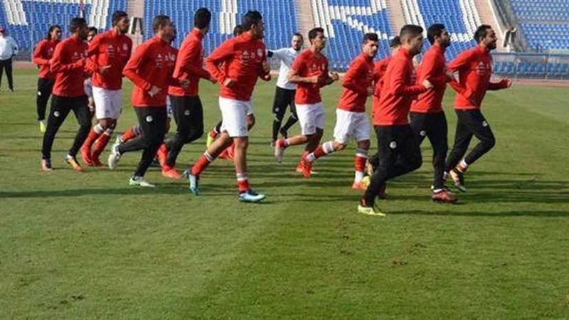 منتخب مصر يخوض تدريبه