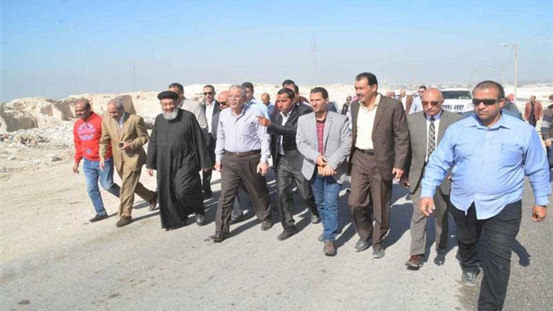 محافظ المنيا يتفقد