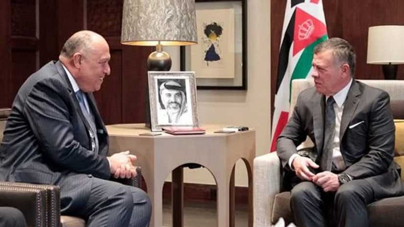 شكري يحمل رسالة شفهية