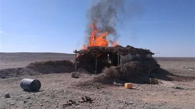 المتحدث العسكري: تدمير عربتي دفع رباعي و 5 أوكار للعناصر التكفيرية بسيناء‎