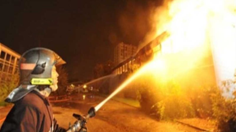 السيطرة على حريق