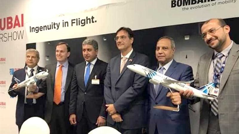 مصر للطيران وبومباردييه