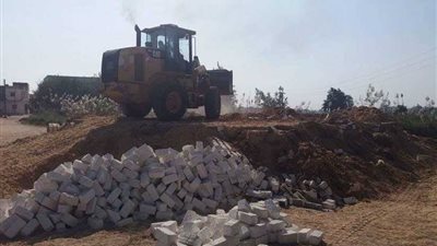 إزالة 6 حالات تعد على الأراضي الزراعية