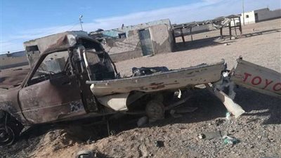 المتحدث العسكري: تدمير 9 أوكار وعربة دفع رباعى وسط سيناء