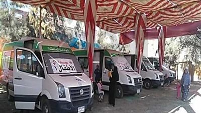الدقهلية ..الكشف على 1362 مريضا في قافلة طبية بقرية كفر المؤمن