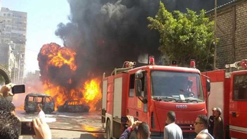 السيطرة على حريق