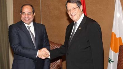 جلسة مباحثات ثنائية بين الرئيس السيسي ونظيره القبرصي