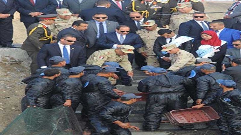 تفاصيل افتتاح السيسي