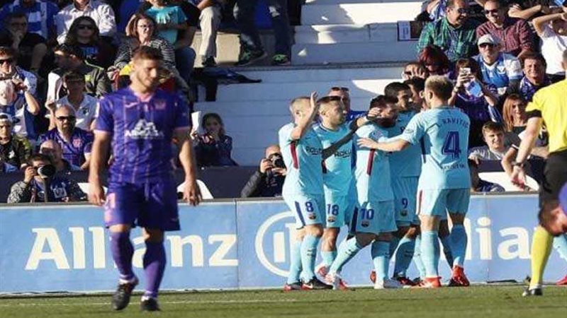 برشلونة يواصل انتصاراته