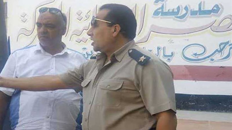 أمن دمياط يعاين حادث