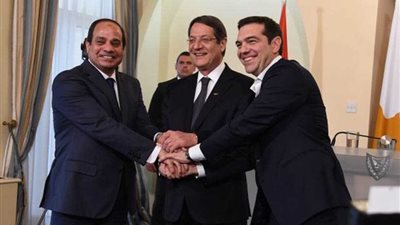 السيسي: تعاون مصر واليونان وقبرص ضمانة استقرار الشرق المتوسط