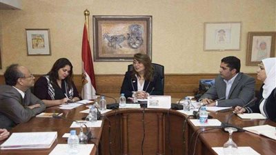 غادة والي تلتقي وفدا من البنك الدولي لبحث التوسع في برنامج تكافل وكرامة والدعم الفني لفرصة