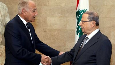 أبو الغيط من بيروت: لا أحد يرغب في ضرر لبنان