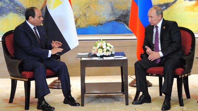 الرئيس السيسي يبحث