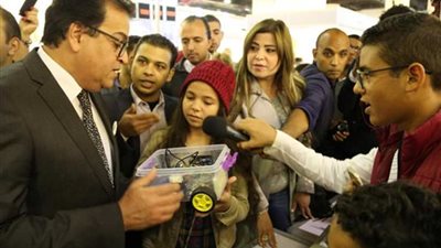 عبد الغفار يفتتح معرض القاهرة الدولي الرابع للابتكار