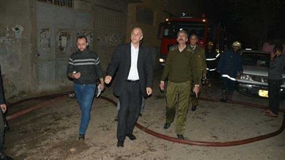 ننشر أسماء المصابين بحريق مصنع منسوجات بشبرا الخيمة