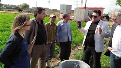 زراعة البحيرة تستقبل وفد التعاون الدولي الألماني