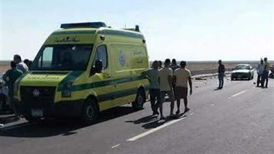 إصابة شخص إثر انقلاب سيارة بالبحيرة