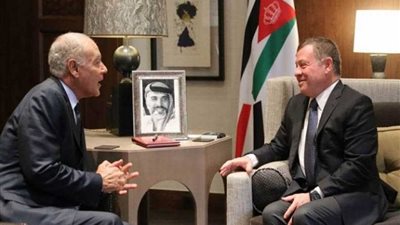 أبو الغيط يناقش مع العاهل الأردني مستجدات الوضع العربي