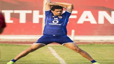 تدريبات خاصة لمحمد نجيب بمران الأهلى