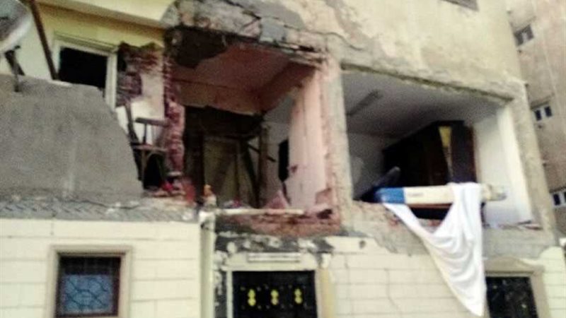 النيابة تعاين انفجار