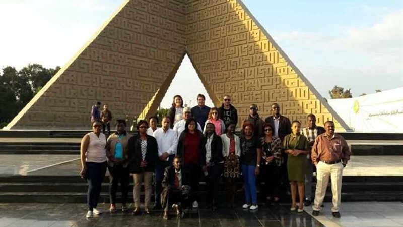 وفد الصحفيين الأفارقة