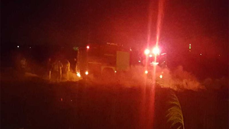 السيطرة على حريق