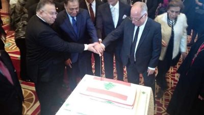 وزير الصحة يشارك باحتفالية سفارة لبنان بيوم الاستقلال (صور)