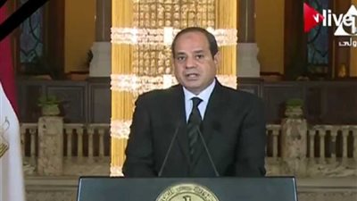 السيسي : 200 ألف جنيه لأسرة كل شهداء و50 ألف لكل مصاب