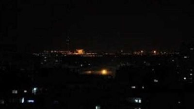 انقطاع التيار الكهربائي عن مدينتي رفح والشيخ زويد