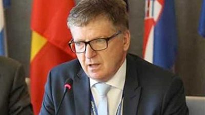 السفير الأوروبي: ‏تنكيس علم الاتحاد تضامنا مع ضحايا هجوم الروضة الإرهابي