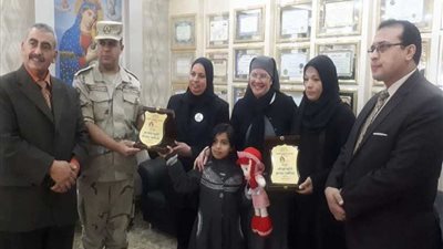 تكريم شهيد جبل الحلال العقيد يحيى حسن بمدرسة التوفيق