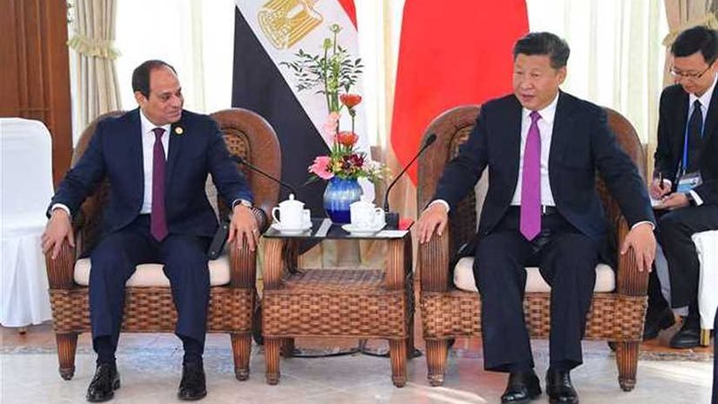 الرئيس الصيني للسيسي: