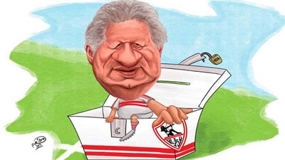 كاريكاتير مرتضى منصور‎