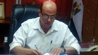 انهيار جزئي بمبني جمعية زراعية بالشهداء