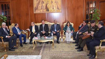 لجنة القطاع الطبي بالمجلس الأعلى للجامعات تجتمع بجامعة المنوفية