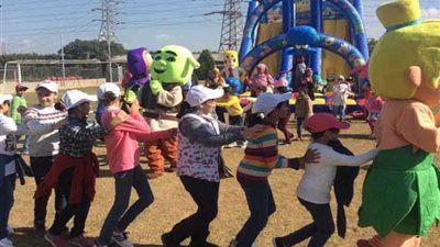 بالصور.. مهرجان رياضي لأطفال السرطان بالغربية