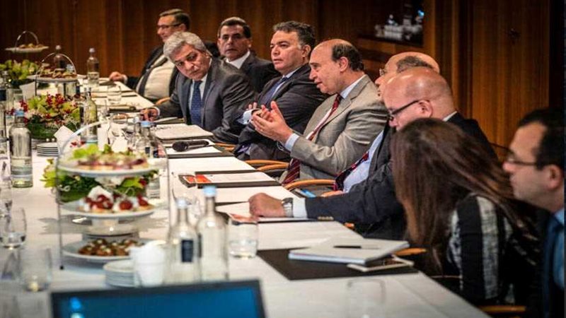 وزير النقل يلتقى