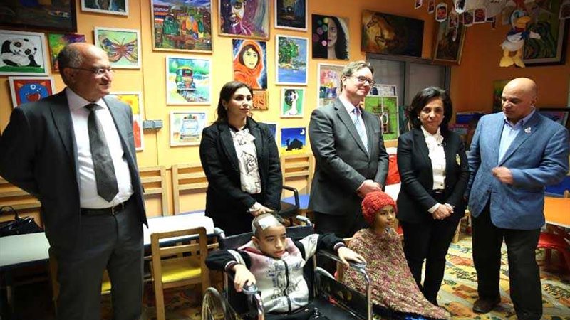 بالصور.. وفد البرلمان