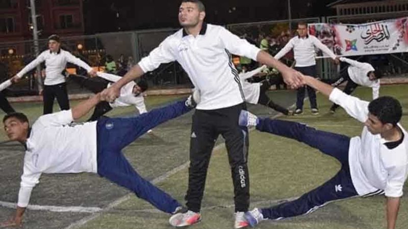 عروض رياضية على أنغام